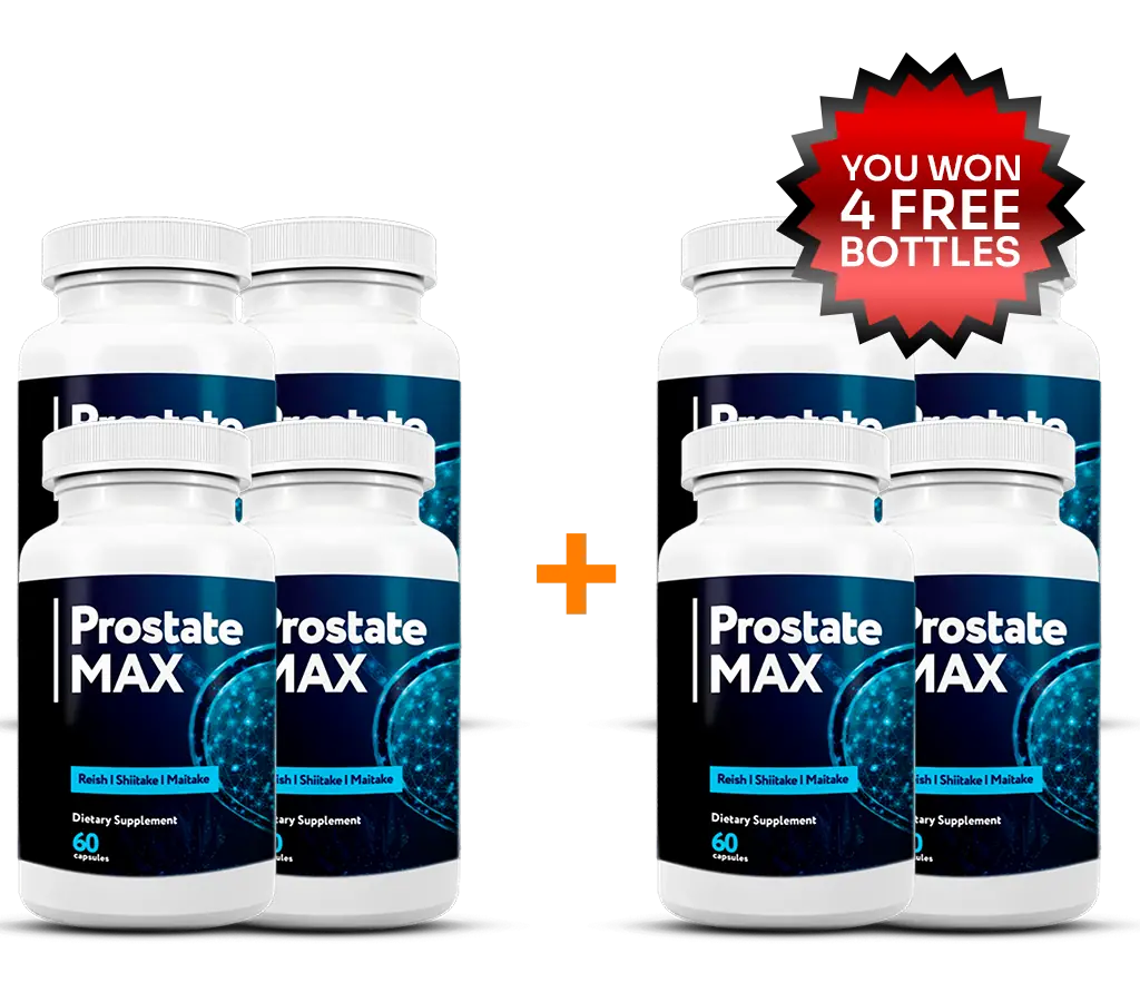 Prostate Max 8 bottles, 240-day supply, best value package