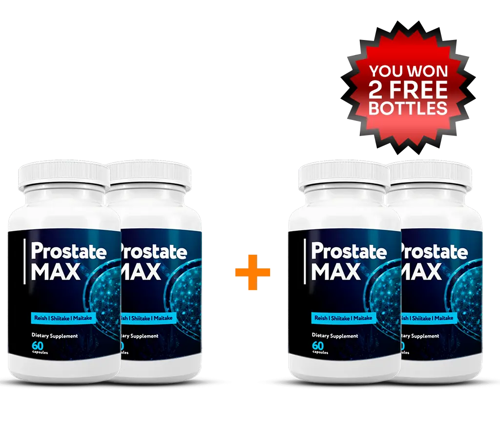 Prostate Max 4 bottles, 120-day supply